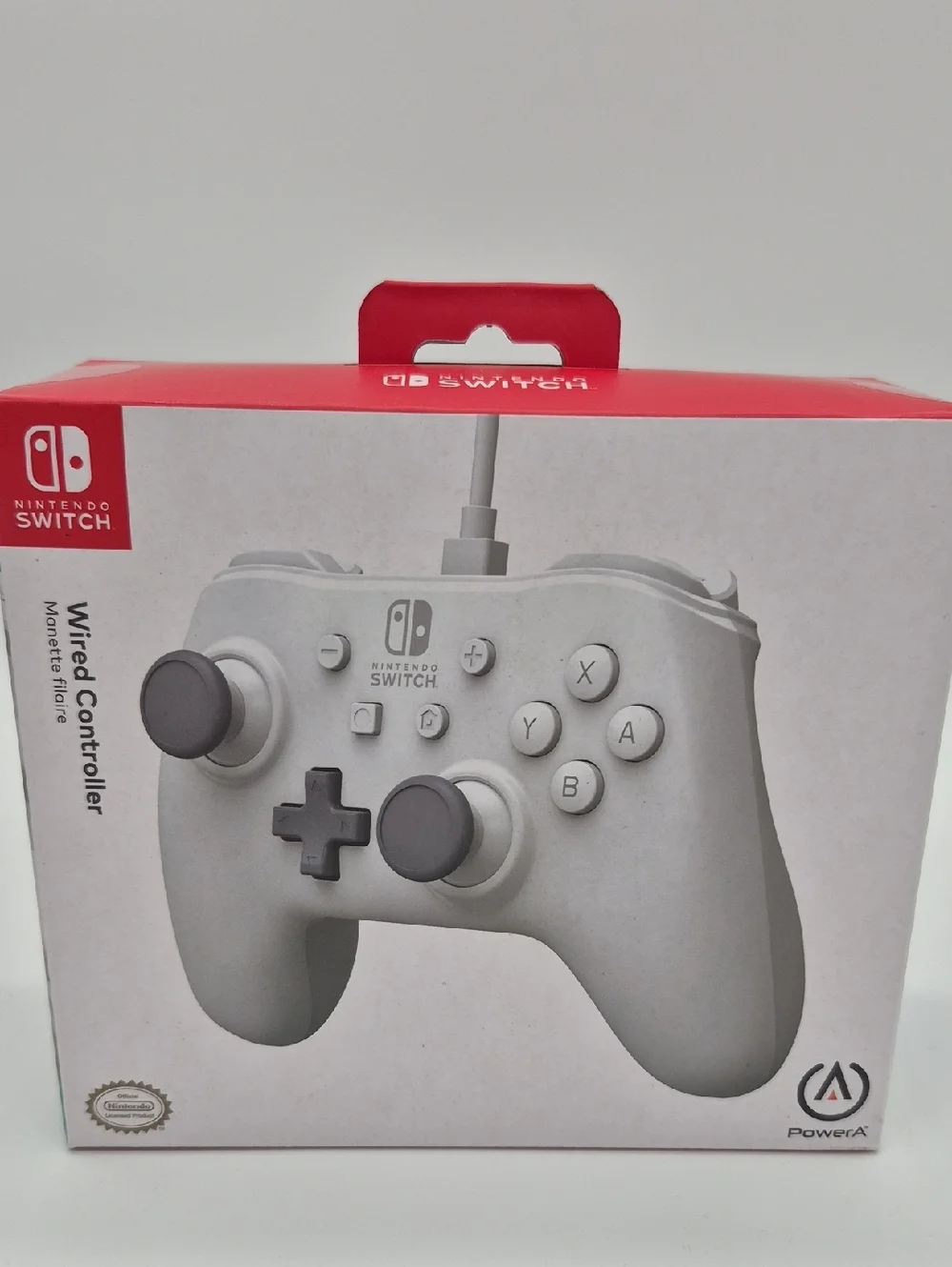 🎮 Nintendo Switch Controller Bundle (2) PowerA White NEW Sealed